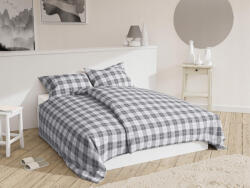  KLARISSA pamut ágyneműhuzat - szürke Méret: 200x140 (SN87091/1A)