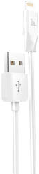 hoco. - Rapid adatkábel (X1) - USB-A a Lightninghez, 10, 5 W, 2, 4 A, 2 m - fehér (KF239276)