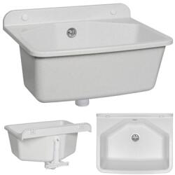 FERRO falikút 46x37 cm, fehér (FE-DRK37/46W)