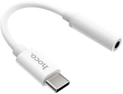 Hoco - Audiokábel-adapter (LS30) - Type-C-csatlakozó 3, 5 mm-es - Fehér (KF239537)