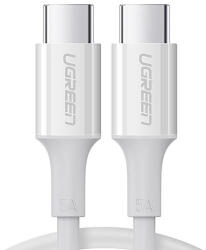 UGREEN USB-C dugasz-USB-C dugó 2.0 UGREEN US300 kábel, 2 m, fehér (60552)