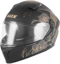 NOX Cască integrală pentru motocicletă NOX N402 Spring negru mat-auriu (AIM140-2800)