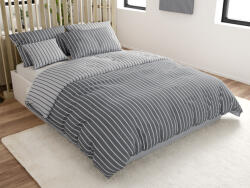  Renforcé pamut ágynemű CAPRIVI szürke hotelszéllel Ágyneműhuzat mérete: 70 x 90 cm | 140 x 200 cm