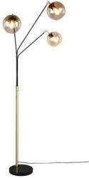 TRIO Paxton arany-fekete állólámpa (TRI-416900380) E27 3 izzós IP20