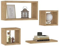 Hanah Home Fali polc, zafír tölgy 24x15x44 cm (495SSE1164)