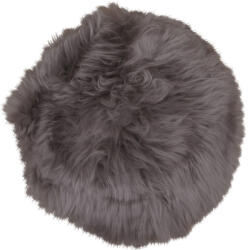 House Nordic Lambskin báránybőr ülőpárna, Barna, Ø35 cm (HN3981012)