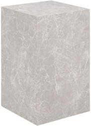 House Nordic Prága lerakóasztal, márványhatású, bézs 30x30x50cm (HN2102061)
