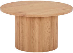 House Nordic Dohányzóasztal, kerek, natúr 80 cm átmérő, 45 cm magas (HN2601031)