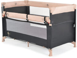 Moni Next Level utazóágy - 2 szintes - lehajtható oldalfal - bézs
