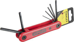 STANLEY imbuszkulcs készlet, 1, 5- 6mm 7 részes (4-69-261)