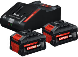 Bosch szett (2x EXBA 18V-80, EXAL 18V-160) kartondobozban (1600A0373T)
