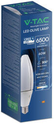 V-TAC 60W E40 hideg fehér Olive LED égő, 108 Lm/W - SKU 211886 (211886)