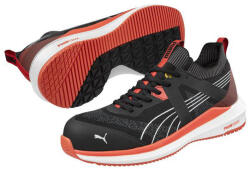PUMA Turbo BLK/Red S1PS ESD FO HRO SR munkavédelmi cipő Szürke - 41 (PUM-645020-41) - hardtools