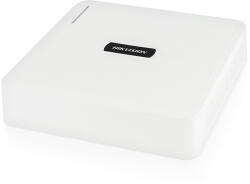 Hikvision NVR IP HikVision HiWatch HWN-2104H, 4 canale, format Mini 1U, compresie video H. 265+/H. 265/H. 264+, latime banda 40Mbps incoming/60Mbps outgoing, decodare 4-ch @ 1080p, iesire simultana HDMI si VGA,
