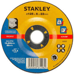 STANLEY fémtisztító korong, süllyesztett 125x6x22, 2mm (STA32055-QZ)