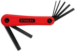 STANLEY imbuszkulcs készlet, 2, 5x10mm 7 részes (4-69-262)