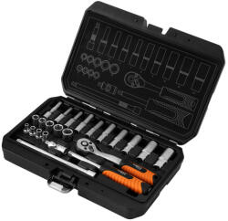 NEO TOOLS Dugókulcskészlet 1/4", matt felület, 23db (10-231) - storeplace