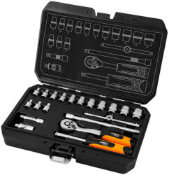 NEO TOOLS Dugókulcskészlet 1/4", matt felület, 20db (10-230)