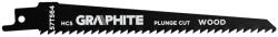 GRAPHITE Orrfűrészlap, HCS, 5TPI, 152X19X1, 25mm, fához (57T564) - storeplace