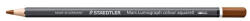 STAEDTLER Akvarell színes ceruza, hatszögletű, STAEDTLER "Mars® Lumograph® 104", barna (104-7) - nyomtassingyen