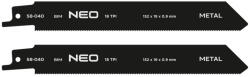 NEO TOOLS Orrfűrészlap, BI-Metal, 150x19x0.9mm, 18TPI, 2db (58-040) - storeplace