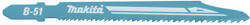 Makita szúrófűrészlap B-51 fém, gyors, Z9, 8-18, 1, 100mm (TA123X) 5db/cs (B-06476)
