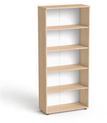 MAYAH Szekrény, 5 rendező magas, nyitott, polcos, MAYAH "Freedom SV-02", tölgy (SV-R02 K/ IBXSZ02T) - nyomtassingyen