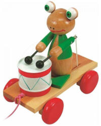 Woodyland Húzós béka dobbal (90196) (W90196)