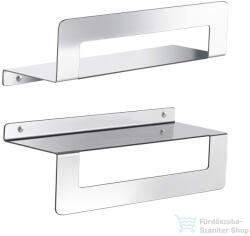 SAPHO CLEO polc és/vagy törölközőtartó, 300mm, fényes inox (2019133) (2019133)
