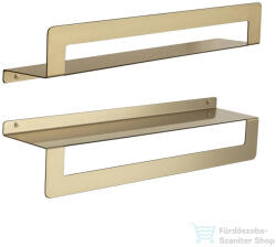 SAPHO CLEO polc és/vagy törölközőtartó, 500mm, matt arany 2019885 (2019885)