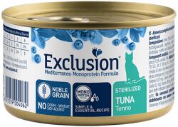 Exclusion Mono Noble Grain Cat Sterilized Tuna 85 g - falatozoo