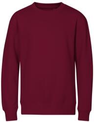 MALFINI Hanorac pentru copii unisex Crew - Garnet | 158 cm (12 ani) (4278607)