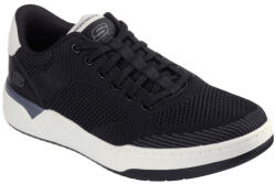 Skechers Corliss Dorset férfi bebújós sneaker félcipő gumis fűzővel 210793-BLK
