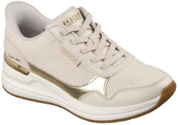 Skechers Slip-ins Billion 2 Top-Tier törtfehér női bebújós sportcipő 177343-NAT