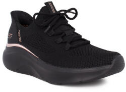 Skechers Slip-Ins Bobs B Love True Delight női bebújós fekete sneaker cipő 117617-BBK