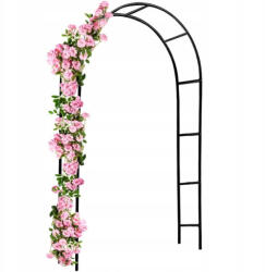  Rózsakapu, rózsafuttató kerti kapu, 240 x 140 cm, IK (KX3303)