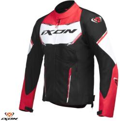Ixon Geaca moto Ixon Striker AIR WP MS - barbati, vara, impermeabila, roadster/racing, negru/alb/rosu (1001011401027)