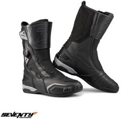 Seventy Degrees Ghete moto Seventy Degrees SD-BT9 Gavia -, impermeabile, touring, negru (SD3300900)