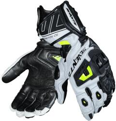 Seventy Degrees Manusi moto Seventy Degrees SD-R24 Pista - barbati, sport, negru/alb/galben fluor (SD1102406)