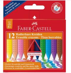 Faber-Castell Zsírkréta 12db-os Faber-Castell GRIP törölhető (FC112412)