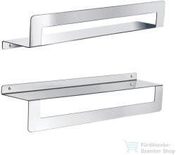SAPHO CLEO polc és/vagy törölközőtartó, 500mm, fényes inox 2019135 (2019135)