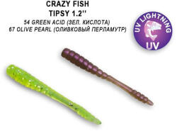 Crazy Fish Tipsy 30-54/67-5 műcsali kreatúra (16 db / csomag) (W-4897069001866)
