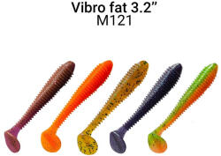 Crazy Fish Vibro Fat 80-M121-6 gumihal (5 db / csomag) (W-4898790013593)