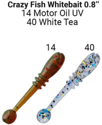 Crazy Fish Whitebait 20-14-6 / 20-40-6 műcsali kreatúra (20 db / csomag) (W-4897716201465)