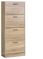 Artium Cipőtartó barna színben, MDF kivitelben ABO-G1018 OAK (artABO-G1018-OAK)