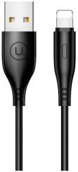 USAMS U18 Lightning 2A gyorstöltő kábel 1 m SJ266USB01 (US-SJ266) fekete (SJ266USB01)