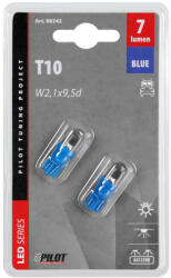 LAMPA IZZÓ 24 V LED KÉK T10 PÁR (0198342)