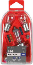 LAMPA Izzókszt 12 V Lampa H4 8 Izzó + 3 Biztosíték (0158153)