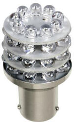 LAMPA 24V BAU15S 36 LED DIÓDA, SÁRGA SZÍNŰ (0198303)