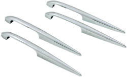 Lampa "Short-Fin" - Oldaldekoráció - Rövid - Króm - 4db (0107341)